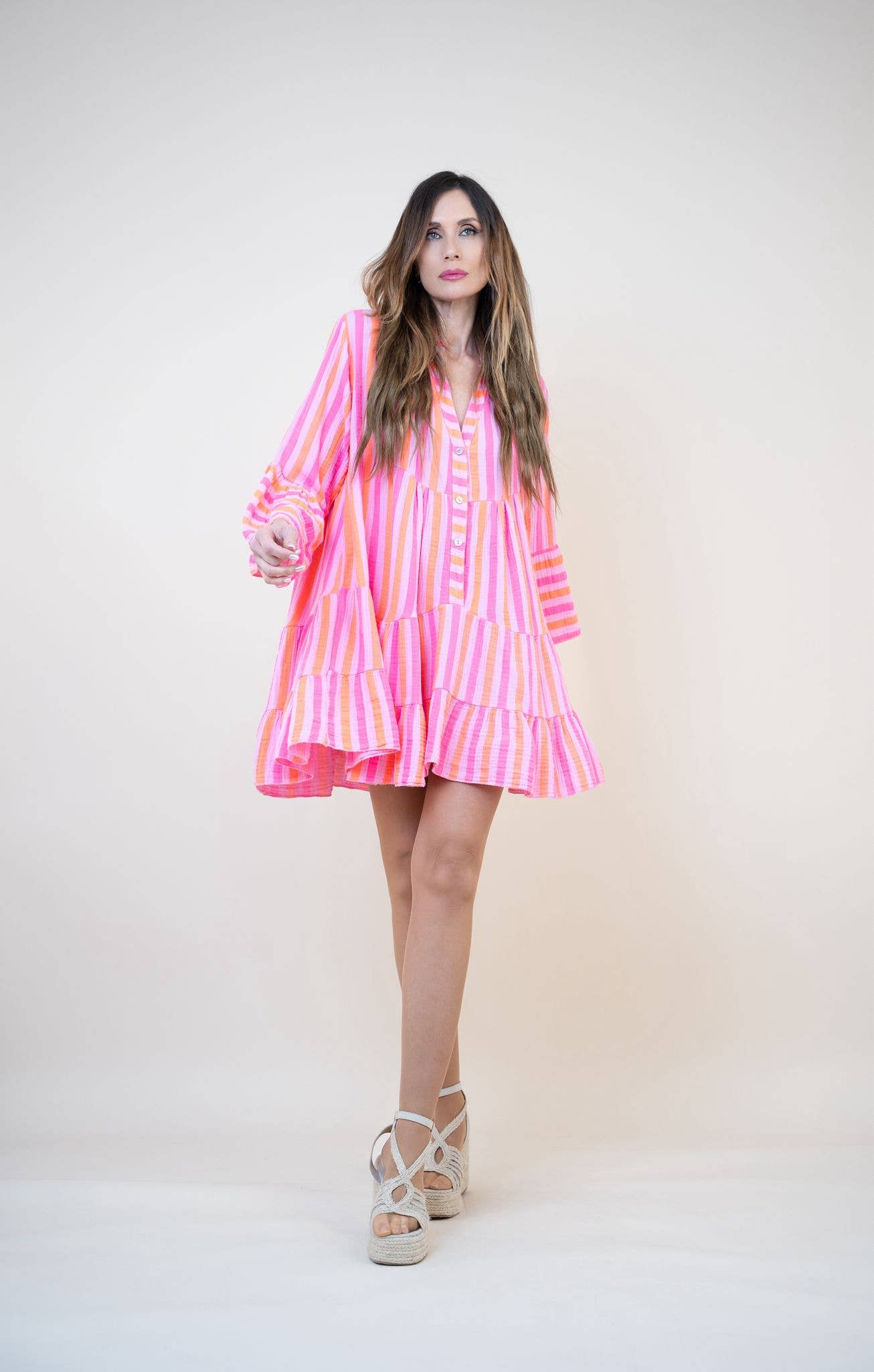 Sommerkleid "Brigitte" - 100% Baumolle