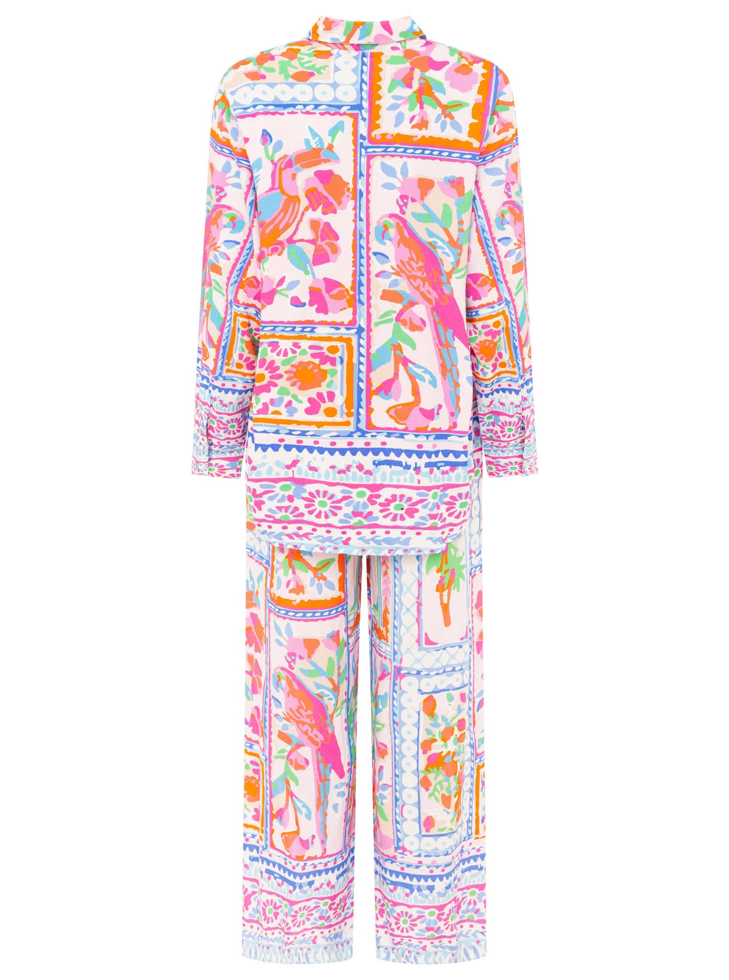 Bluse "Paradise" aus 100% Viskose - Zwillingsherz