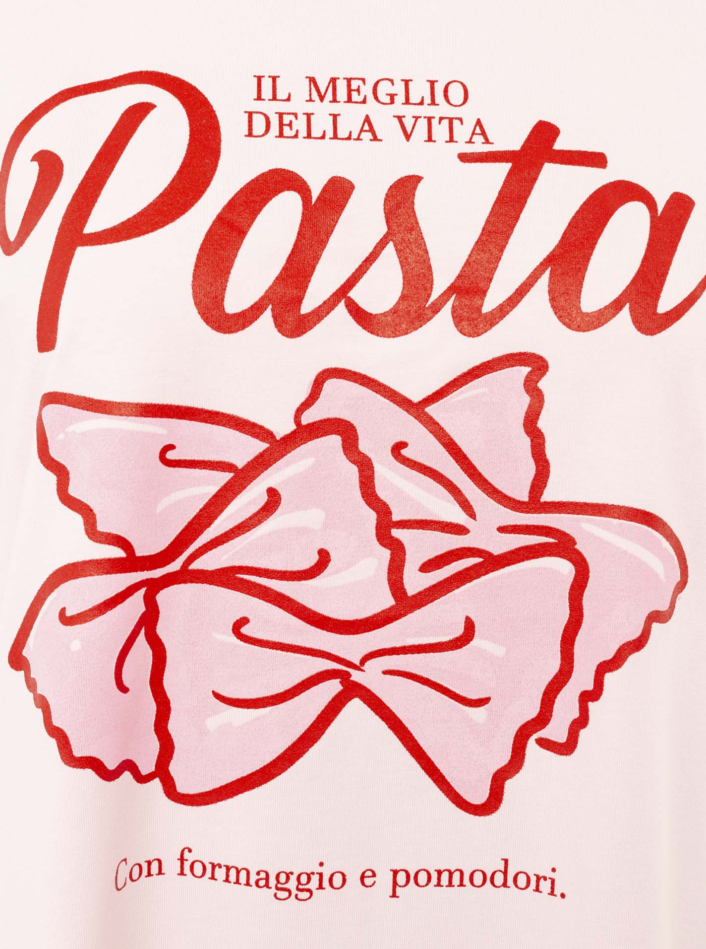 T-Shirt "Pasta" - Rosa