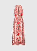 An’ge Paris Kleid OLUCIA Tilana Rot Viskose Maxikleid