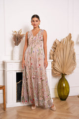 Choklate Paris Kleid Josephine Rosa aus besticktem Tüll