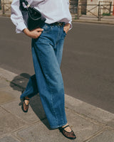 Ana & Lucy Barrel Jeans „Louisa“ Dunkelblau