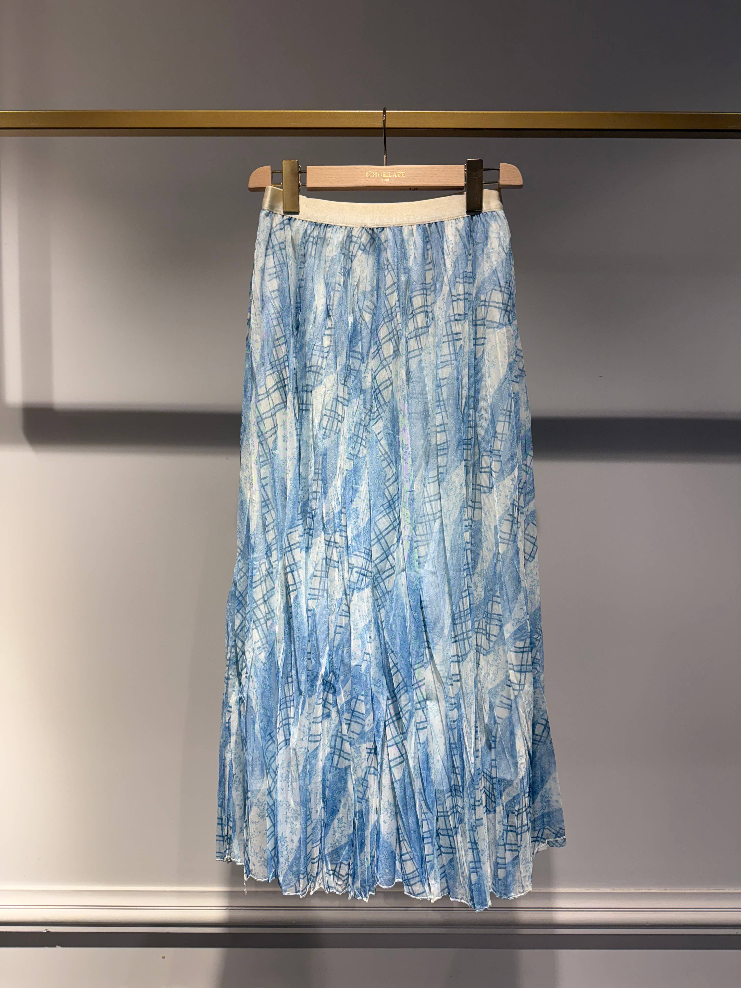 Choklate Paris Rock Vérone Karomuster & Liberty Blumenprint Blau