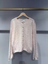 Choklate Paris Fluffy-Cardigan Wolle-Kaschmir Blush