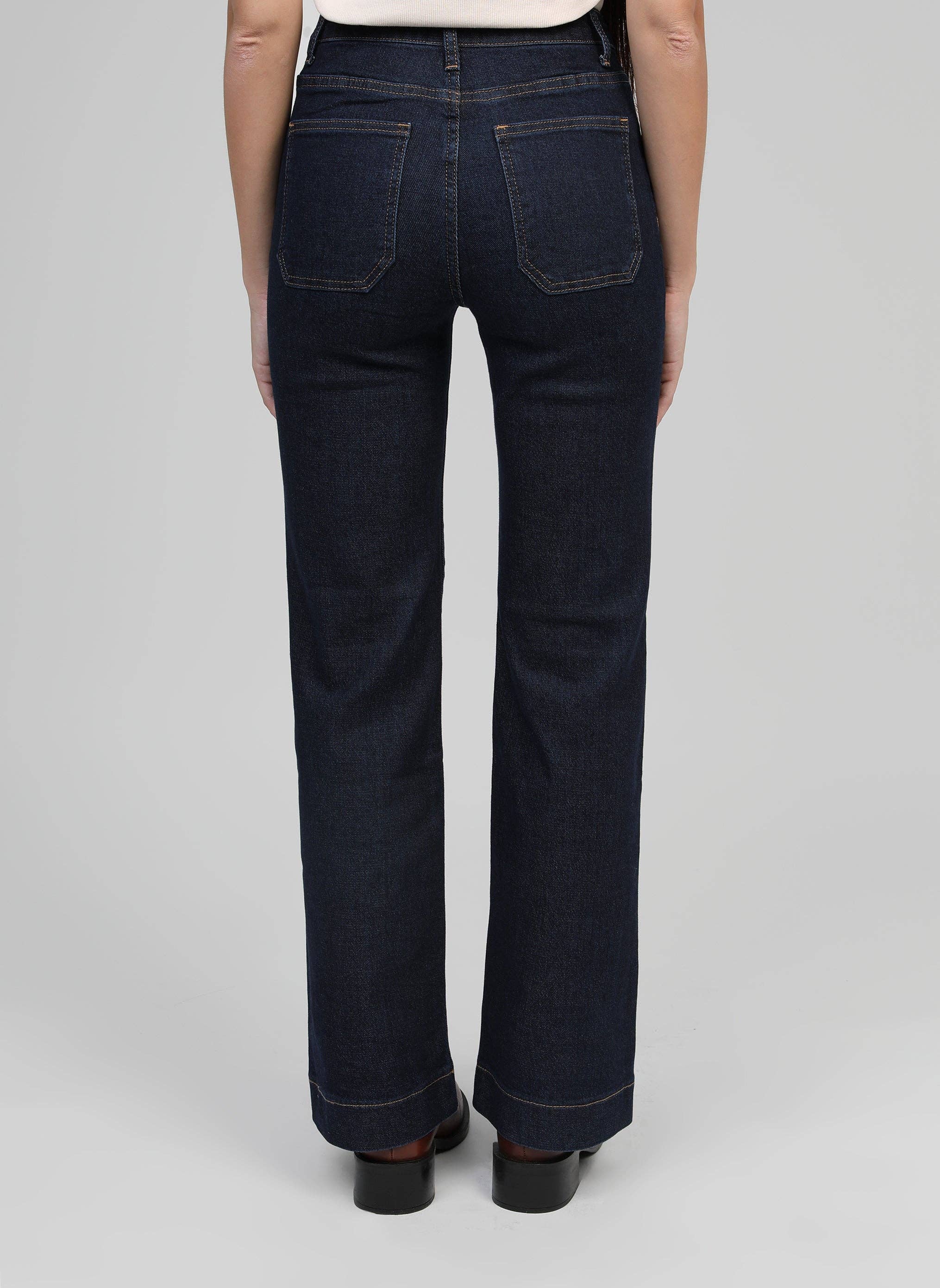 Ange Paris Jeans Paris Raw Denim -Dunkelblau