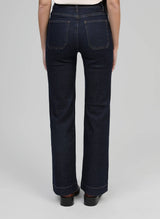 Ange Paris Jeans Paris Raw Denim -Dunkelblau