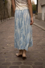Choklate Paris Rock Vérone Karomuster & Liberty Blumenprint Blau
