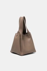 Lanidor Handtasche in Lederoptik Taupe