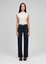 Ange Paris Jeans Paris Raw Denim -Dunkelblau