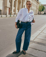 Ana & Lucy Barrel Jeans „Louisa“ Dunkelblau