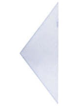 Zwillingsherz Halstuch aus 100% gebürstetem Kaschmir Hellblau