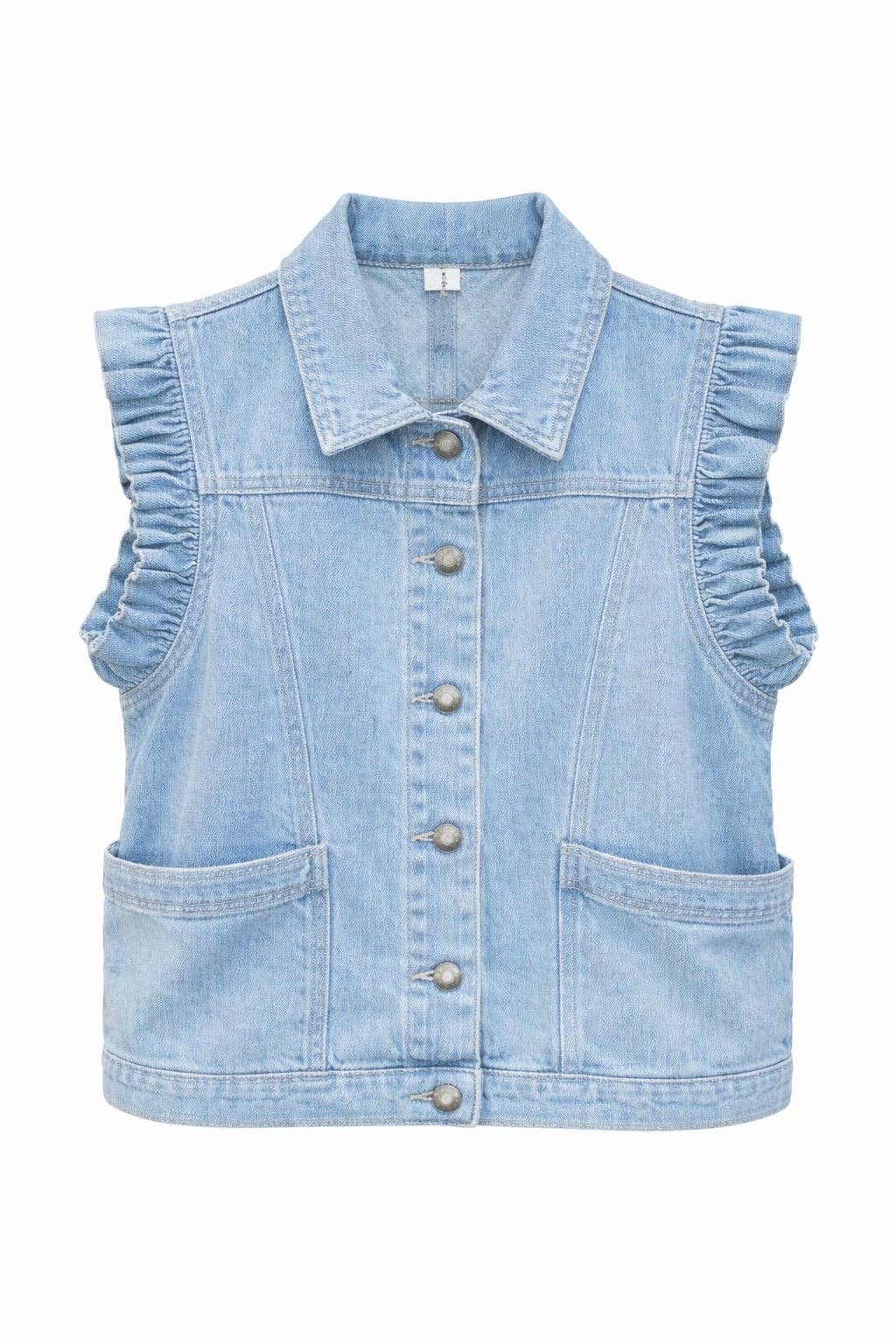 Ciminy Jeansweste Mira Hellblau