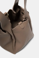 Lanidor Handtasche in Lederoptik Taupe