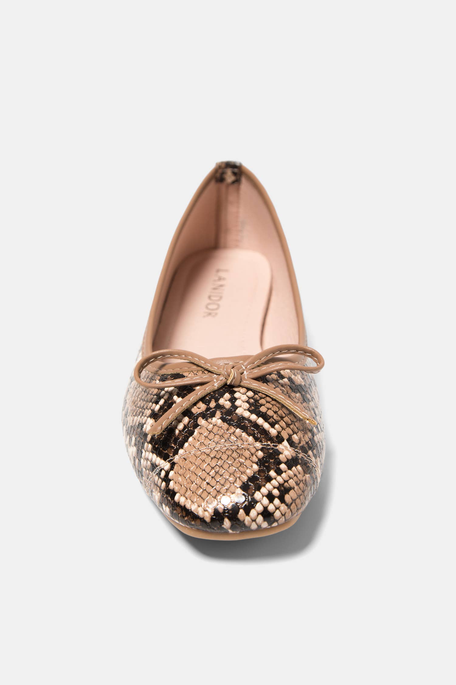 Ballerinas aus Schlangenleder-Effekt (487303-18): 39