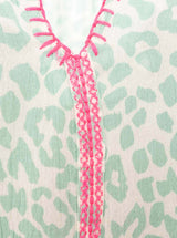 Zwillingsherz Bluse Wilder Leo - Salbei