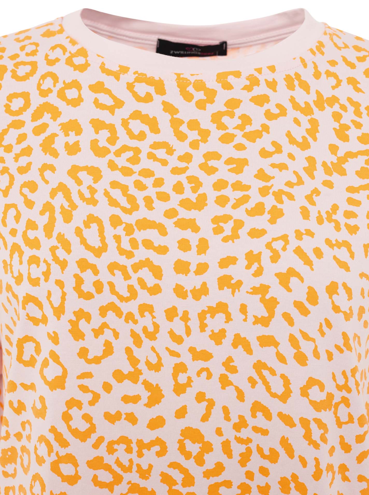 Zwillingsherz Sweatshirt 1/2 Arm "Leo" Orange