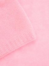 100% Kaschmir-Schal Classic Uni - Rosa