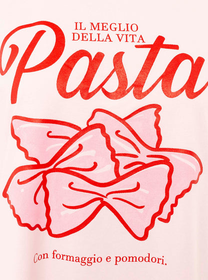 T-Shirt "Pasta" - Rosa
