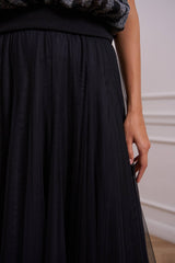 Choklate Paris Tüllrock Amber Slim Fit Schwarz