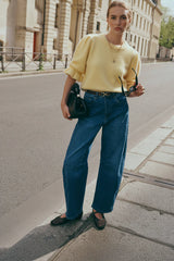 Ana & Lucy Barrel Jeans „Louisa“ Dunkelblau