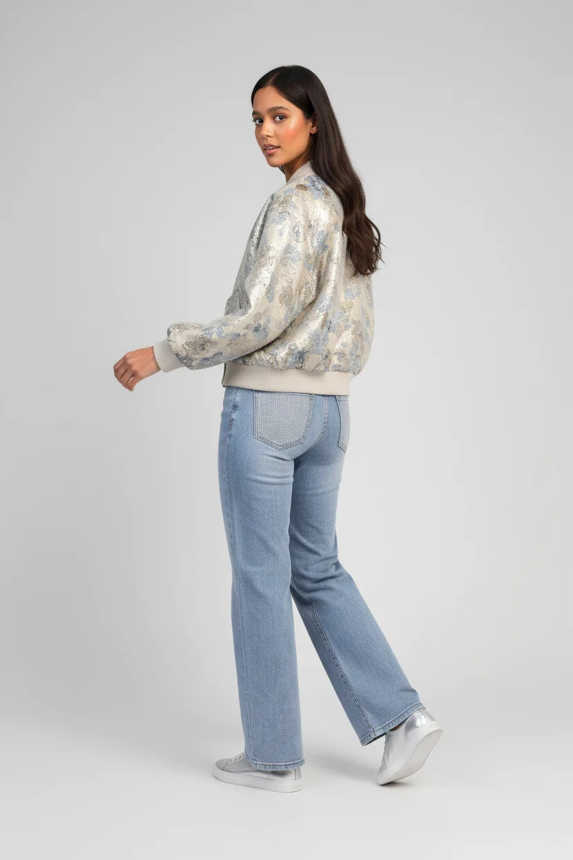 Ange Paris Jeans Pipoche Hellblau Gerader Schnitt