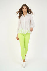 Ana & Lucy Slimfit Jeans Anna Push-up Vert Fluo