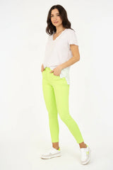 Ana & Lucy Slimfit Jeans Anna Push-up Vert Fluo