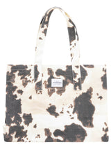 Zwillingsherz XXL Shopper Leo & Cow Look Braun