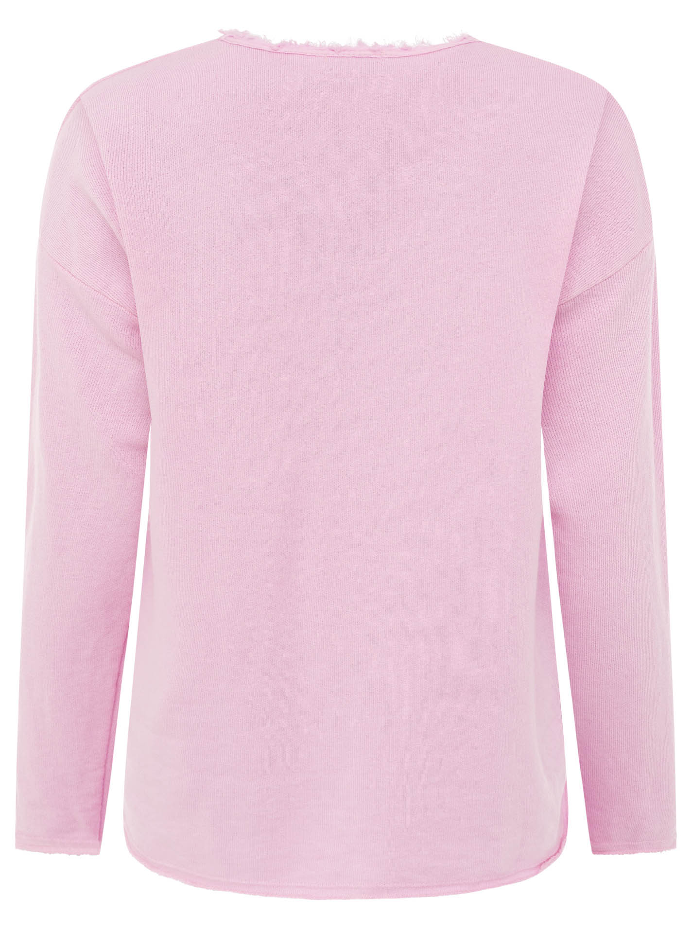 Zwillingsherz Sweatshirt "Wild" Baumwollmix Rosa Orange