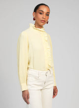 An'ge Paris Feminine Bluse Stefilou - Zartes Gelb