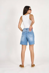 Baggy-Shorts aus Jeans „Cyria“ - Ana & Lucy*: Hellblau / 1(T36) 1(T38) 1(T40) 1(T42) 1(T44)