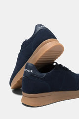 Lanidor Sneakers Dunkelblau | Zweifarbig mit Logo | Sportlich-Elegant