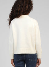 PULLOVER LETRESSY ecru: XS/S