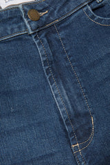 Lanidor Five-Pocket-Jeans - Gerader Schnitt - Blau