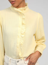 An'ge Paris Feminine Bluse Stefilou - Zartes Gelb