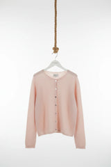 Choklate Paris Fluffy-Cardigan Wolle-Kaschmir Blush
