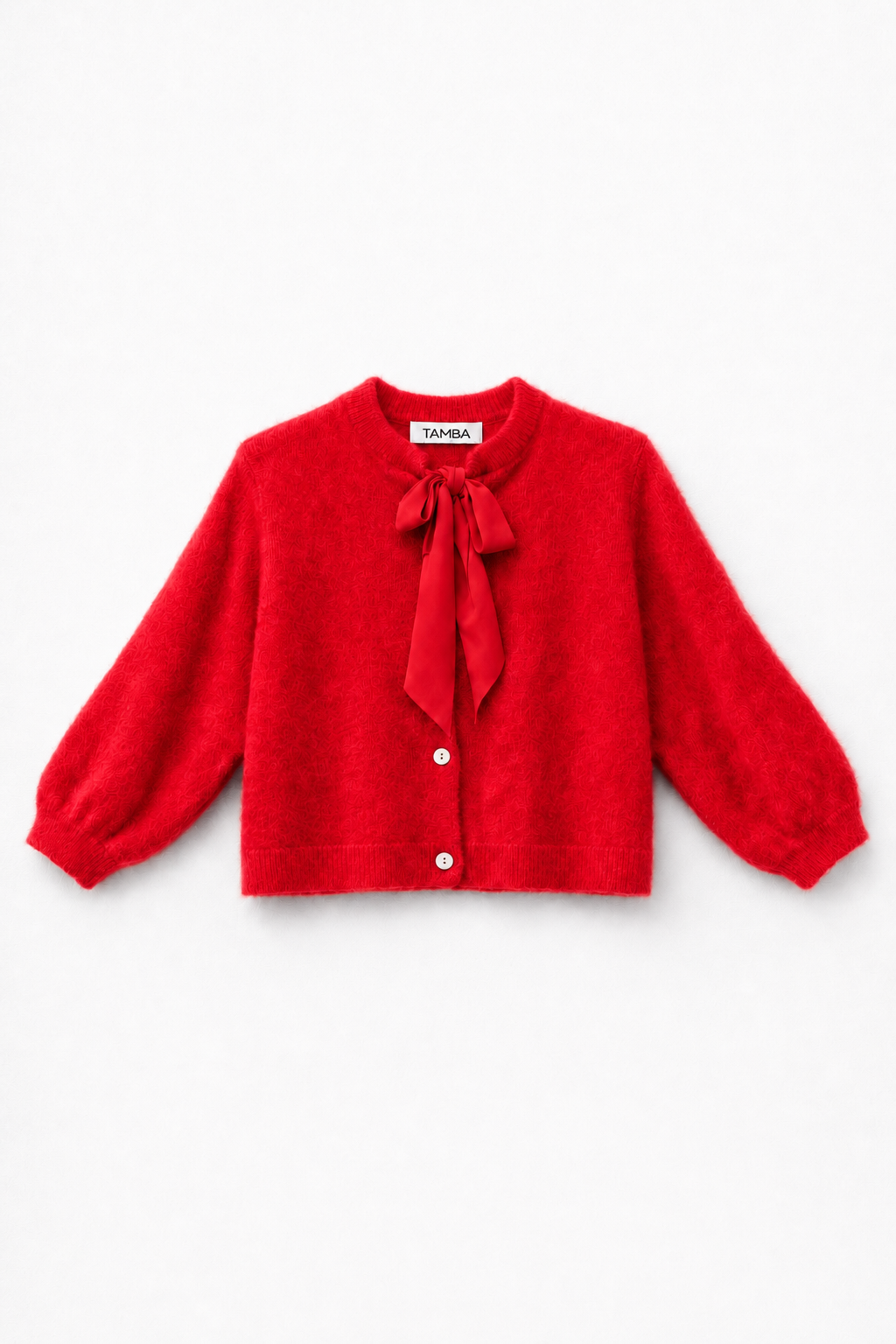 Flauschige Strickjacke mit Schluppen-Kragen: Anthrazit