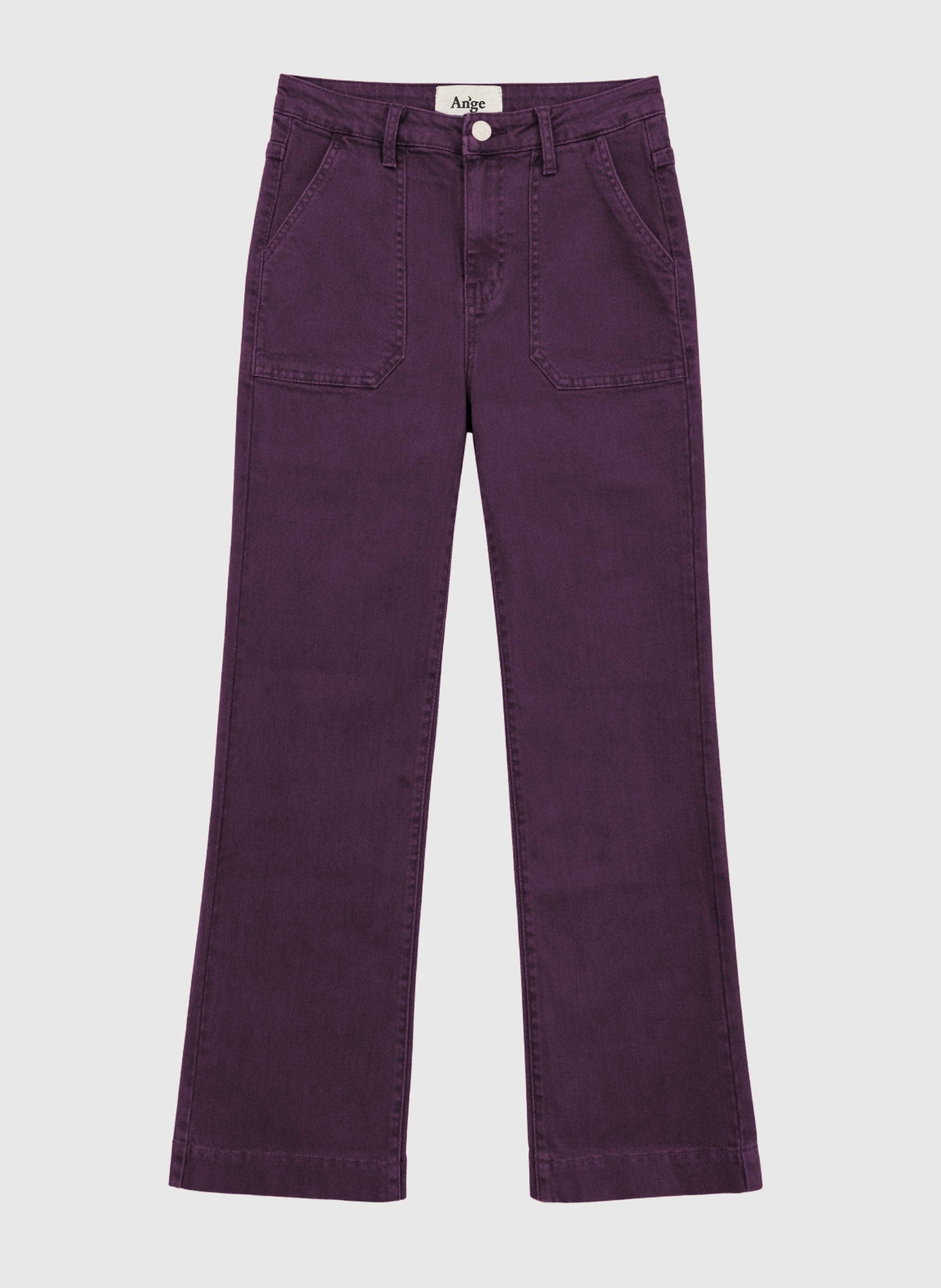 HOSE PARMY aubergine: 38