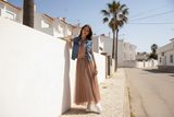 Choklate Paris Banner mit Jeansweste