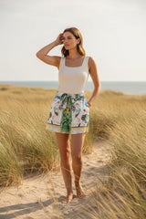 Angé Paris Rilvana Naturalia Short Ecru aus Modal