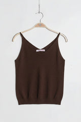 Choklate Paris Lurex-Top Choco – Feinstrick mit feinem Glanz