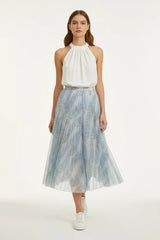 Choklate Paris Rock Vérone Karomuster & Liberty Blumenprint Blau