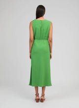 Ange Paris Midikleid Milana Apfelgrün