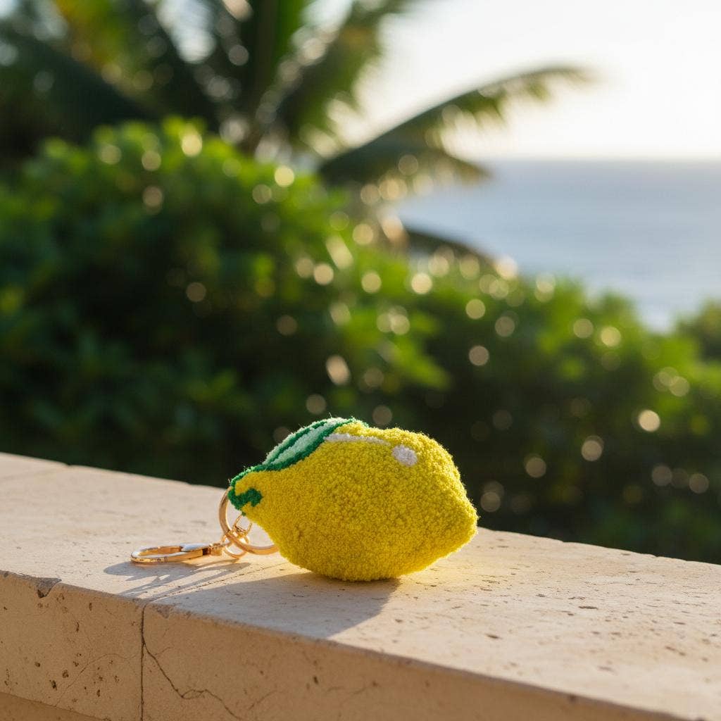 Isla Bonita by SIGRIS Schlüsselanhänger Amarillo Zitrone Gelb