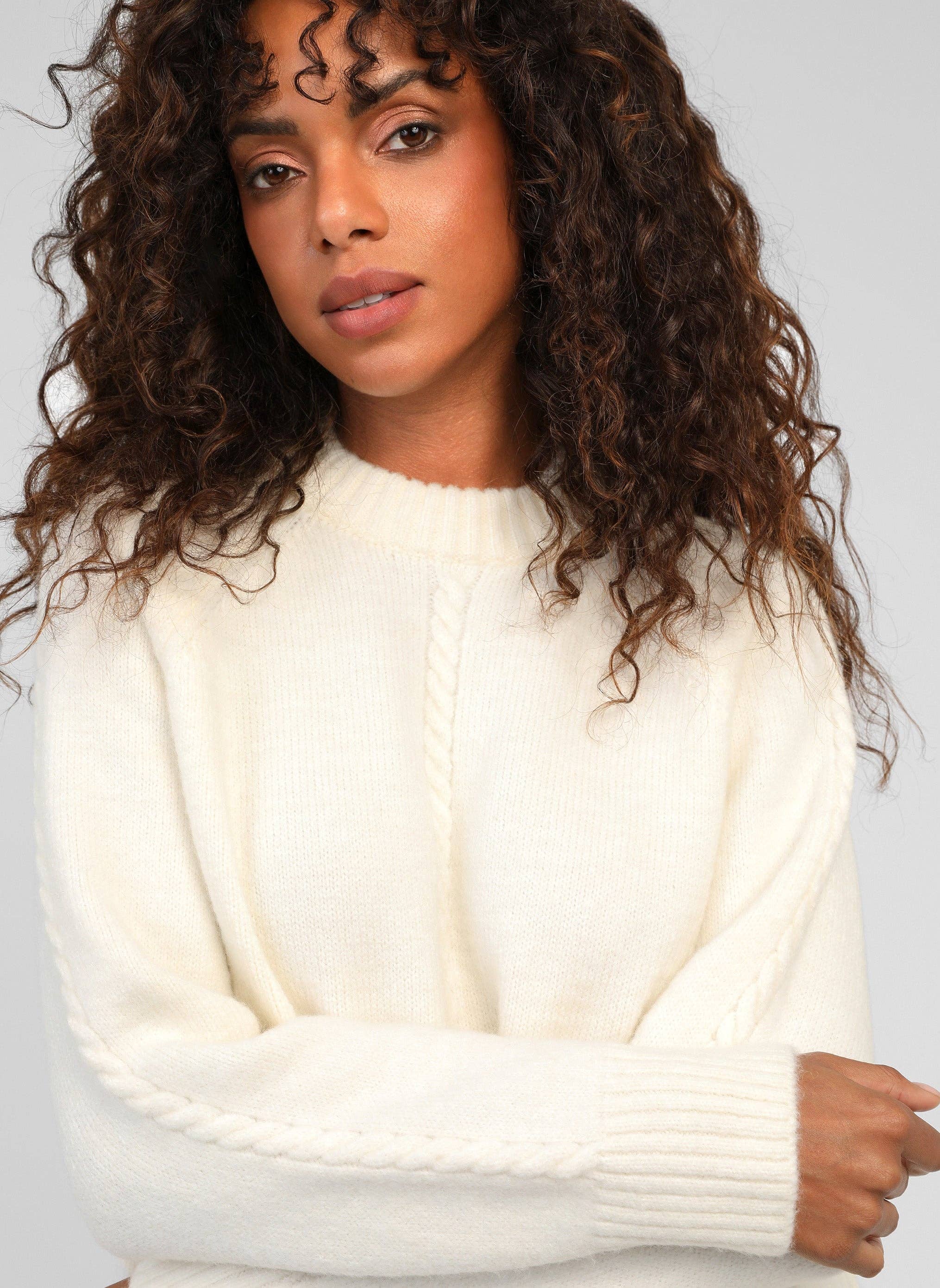 PULLOVER LETRESSY ecru: M/L