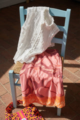 Ange Paris Midirock Rivila Rosa Blumenprint