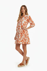 Choklate Paris Kurzes Sommerkleid Saint-Tropez Rot