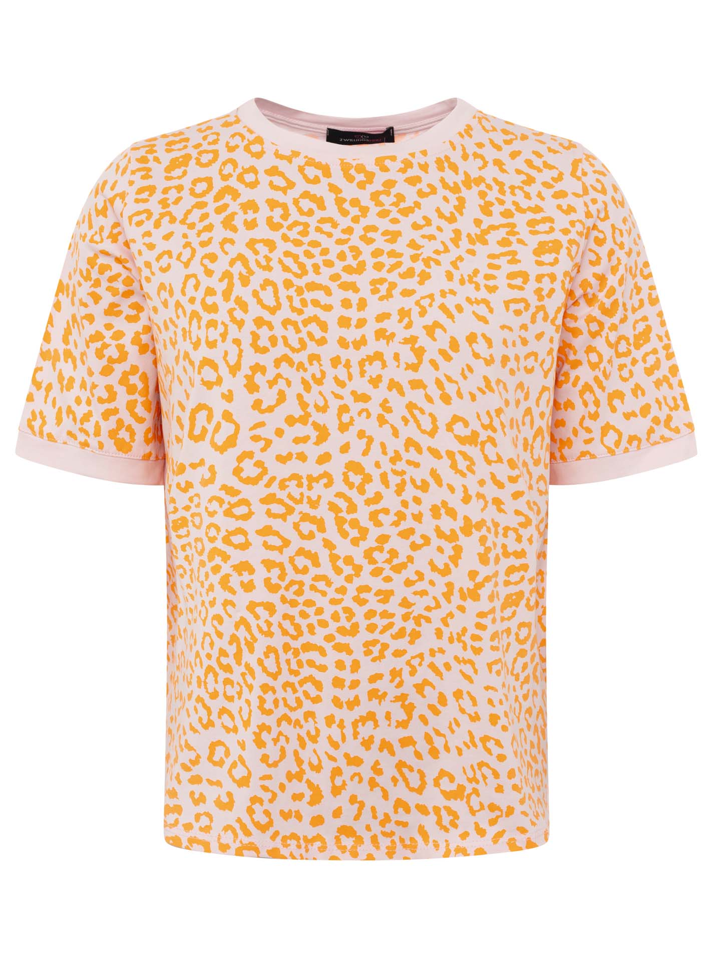 Zwillingsherz Sweatshirt 1/2 Arm "Leo" Orange